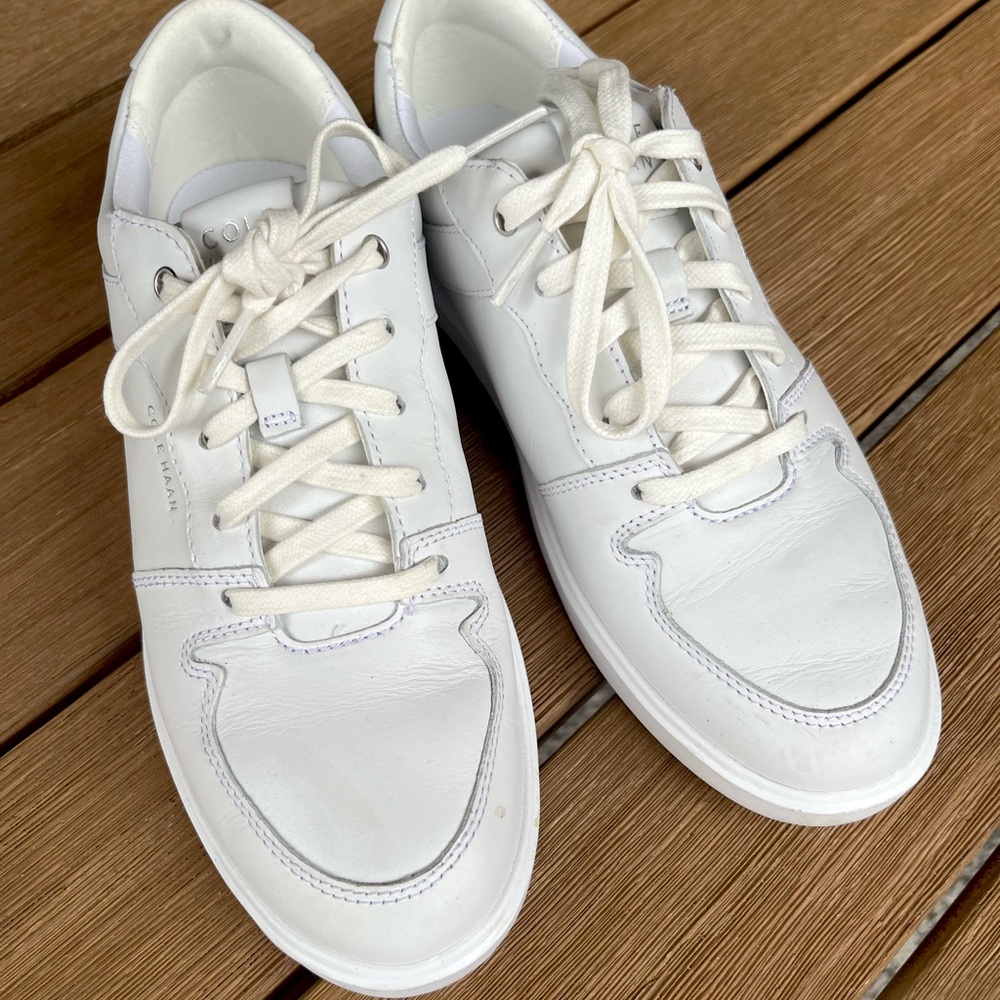 Cole Haan Grand Crosscourt Tennis Sneaker White Size 6.5